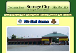 Storage City Website